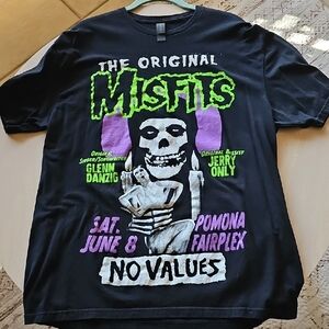 Original MISFITS Tee From No Values Fest 2024.